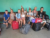 Наш языковой лагерь в Крыму - 2013